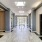 a long hallway with doors